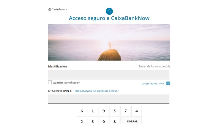 Acceso a CaixaBankNow