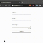 Crear formulario html para enviar email